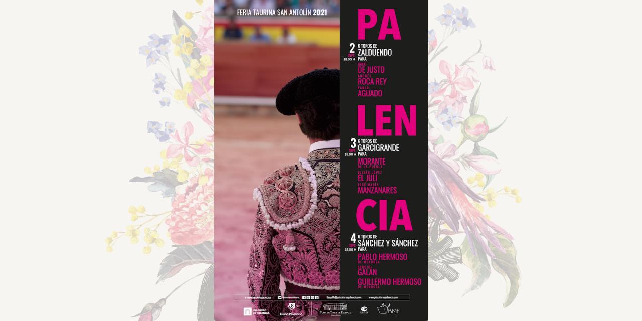 Cartel Feria Taurina de Palencia 2021