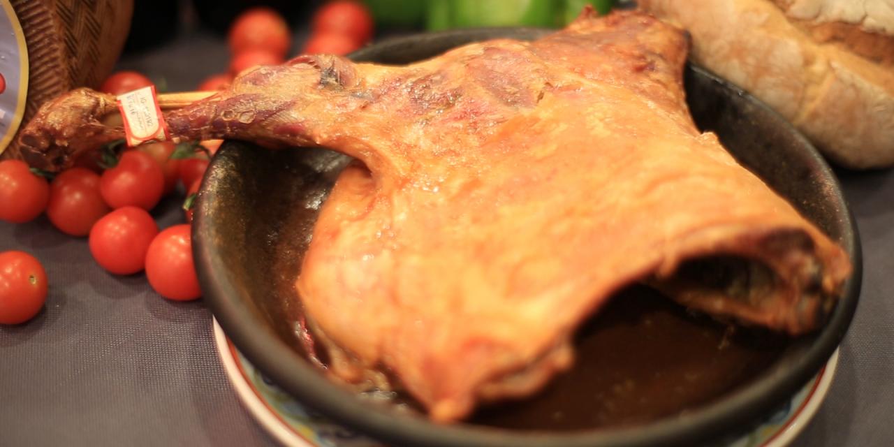 Lechazo asado