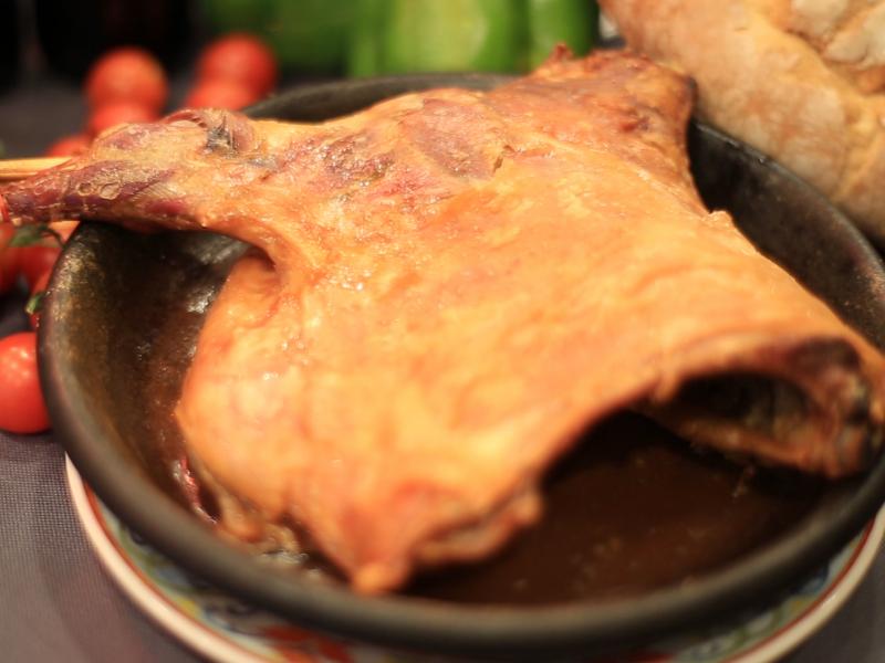 Agneau rôti (Lechazo Asado)