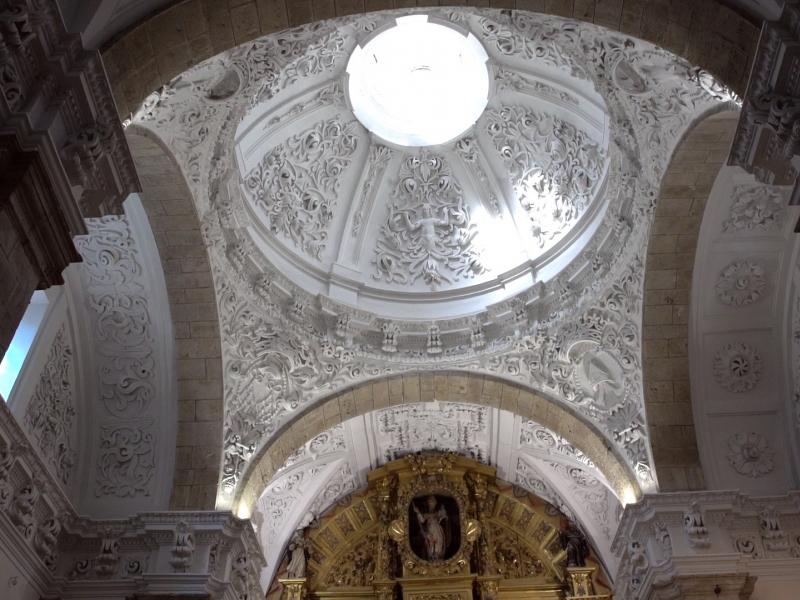 Convento de las Agustinas Recoletas. Detalle de la cúpula.